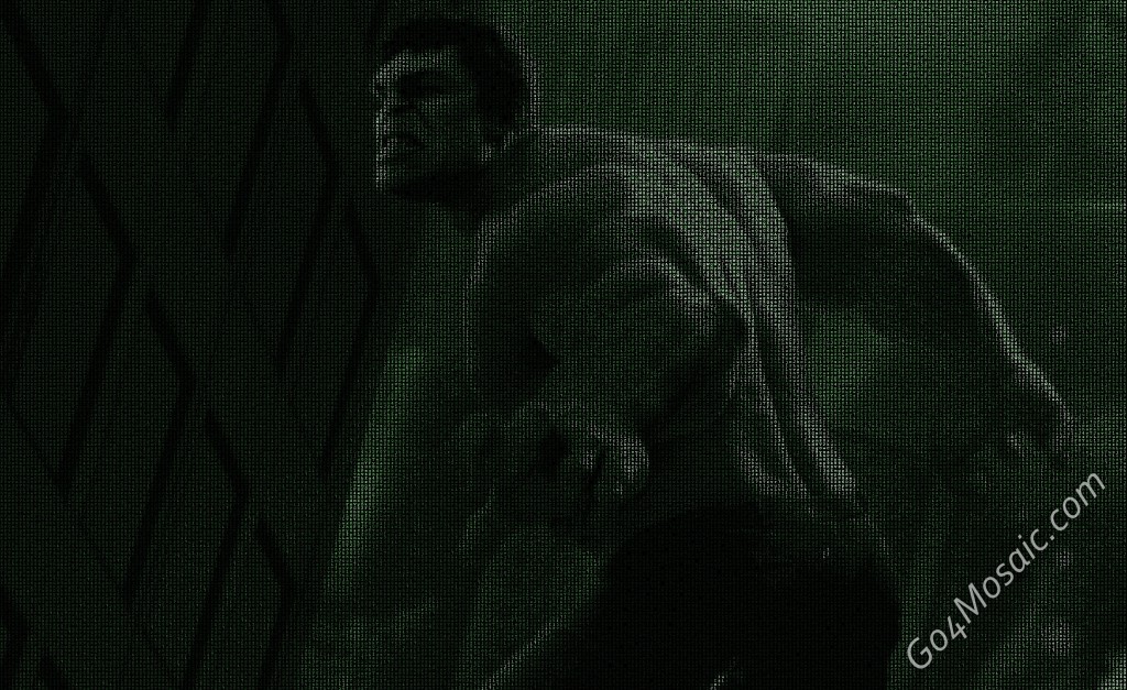The Avengers: Hulk mosaic from Letters