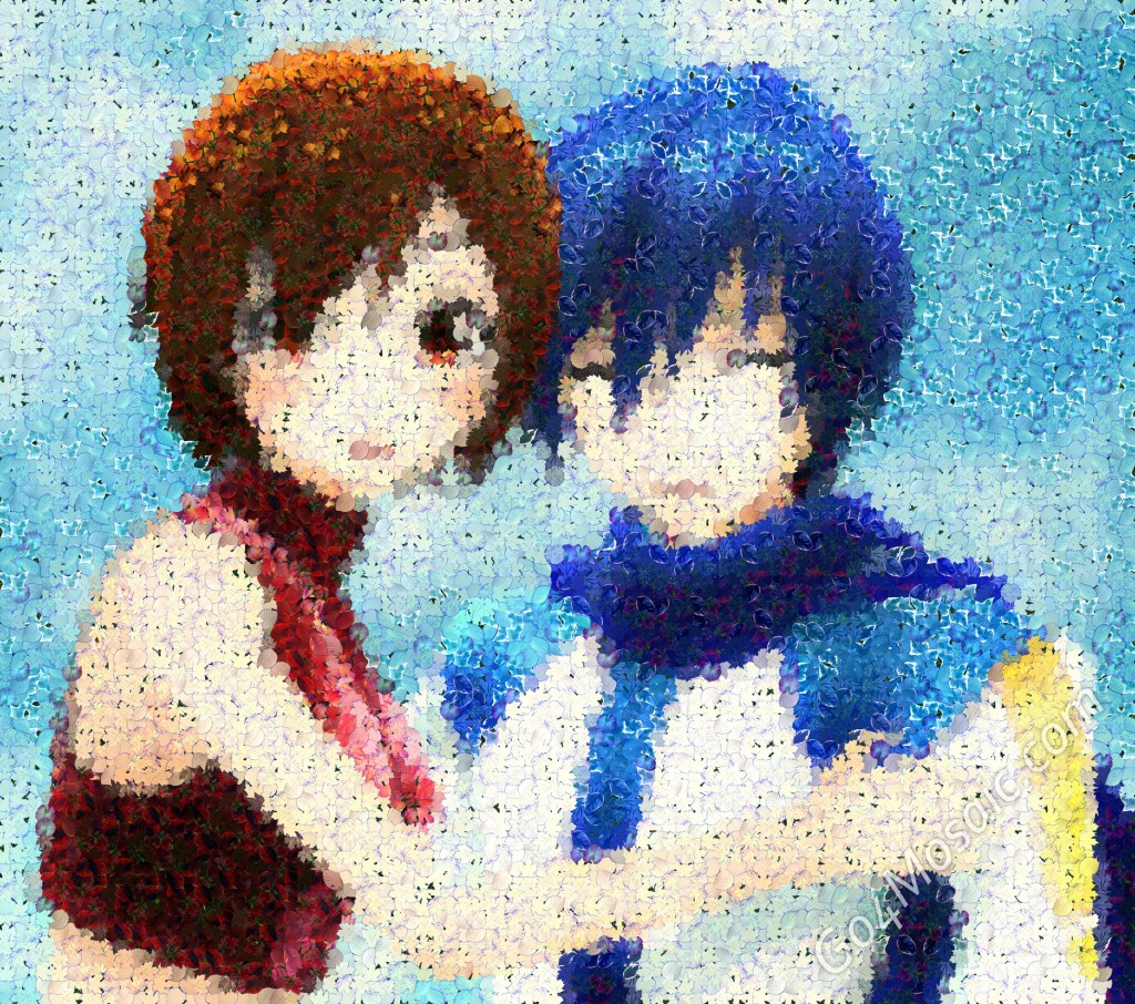 Meiko and Kaito from Leaves