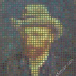 Vincent van Gogh mosaic from postits 3200px