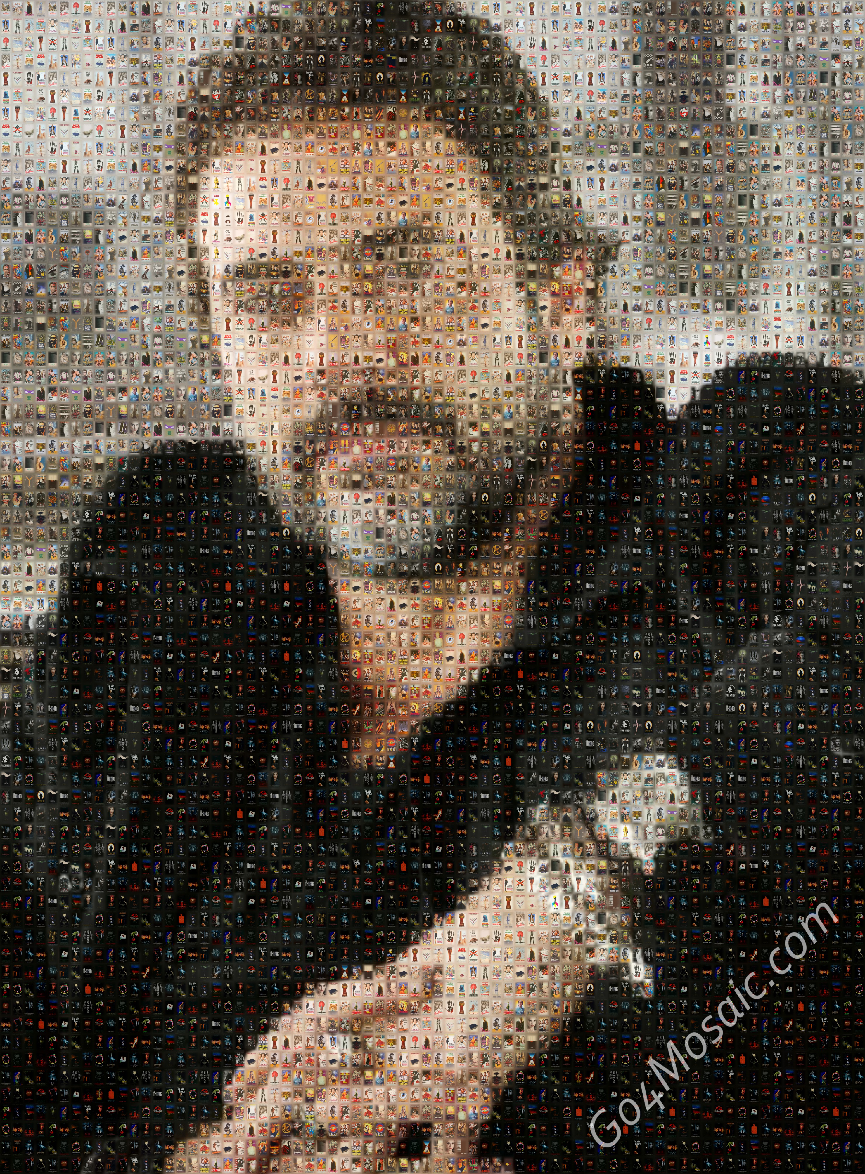 Jeffrey Dean Morgan mosaic from Movie Posters