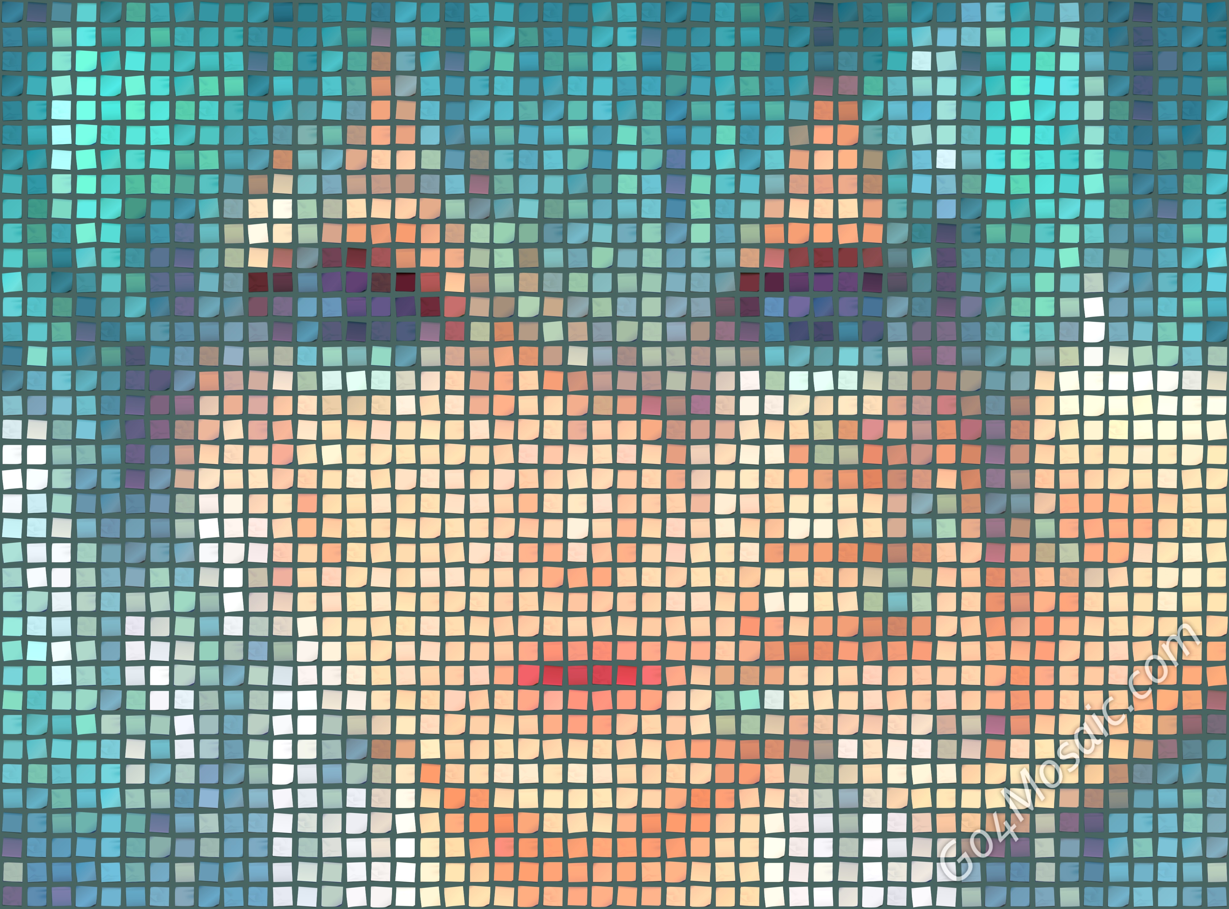 Hatsune Miku mosaic 4000px